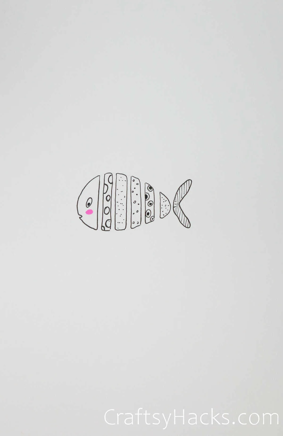 fish filet drawing