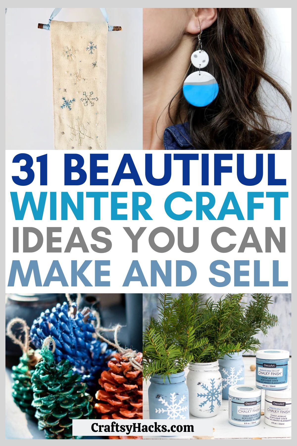 winter crafts to sell