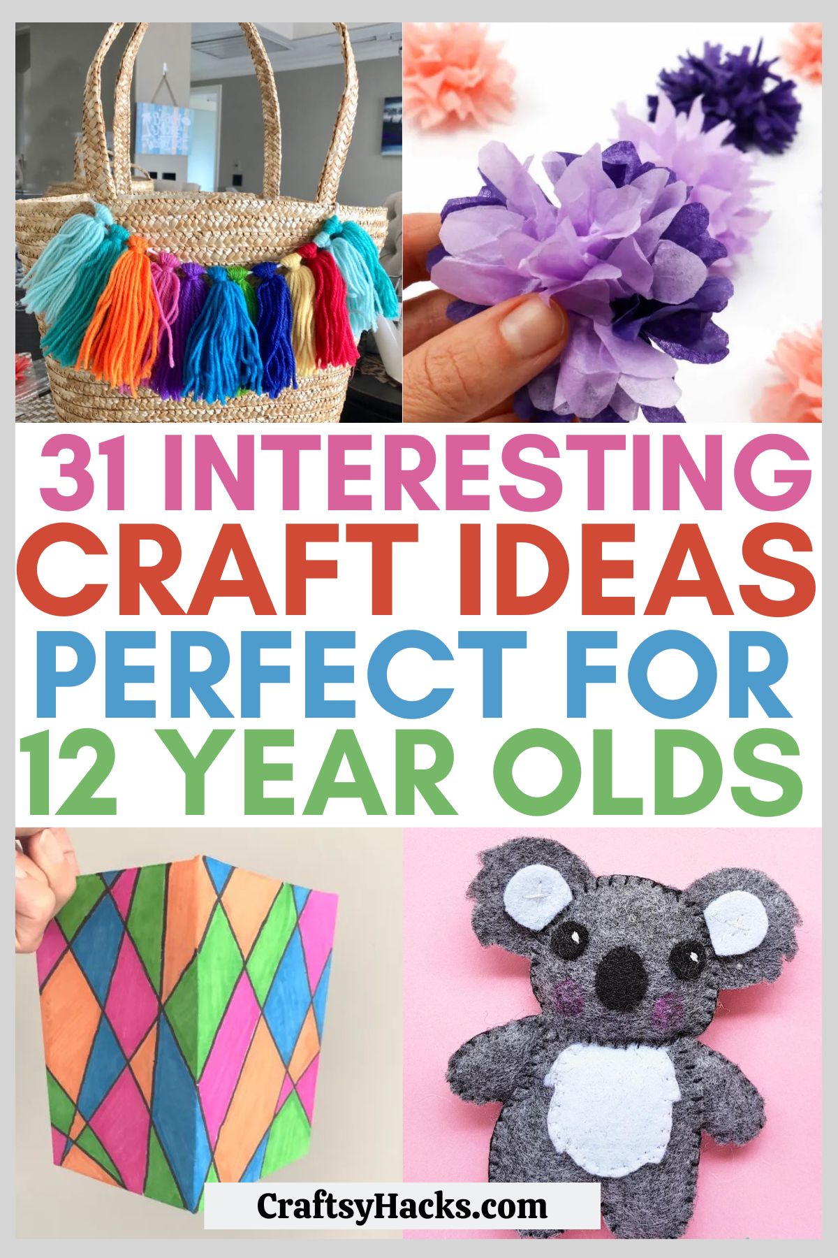 craft ideas for 12 year olds